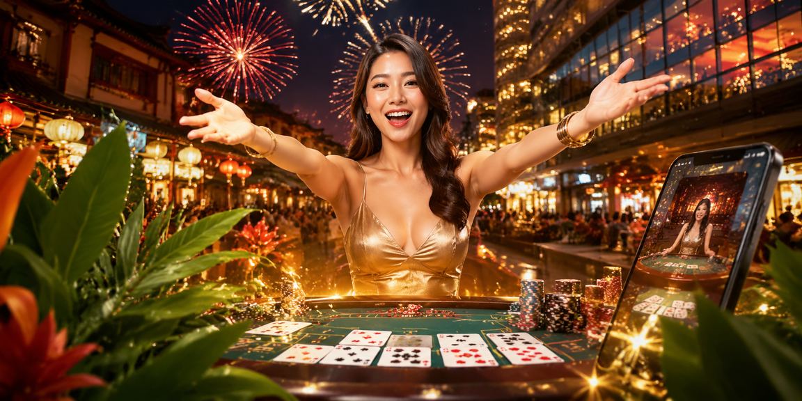 Suasana meja Baccarat di Malacca dengan pemain Malaysia bertaruh