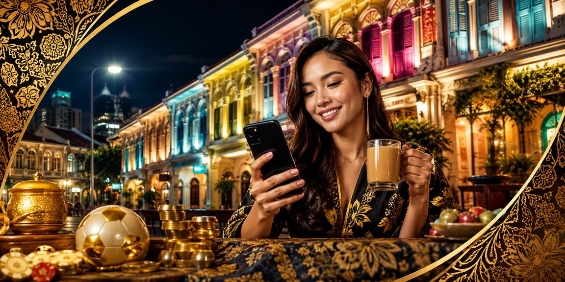 Pengguna Penang mendaftar akaun kasino mudah alih dengan corak batik